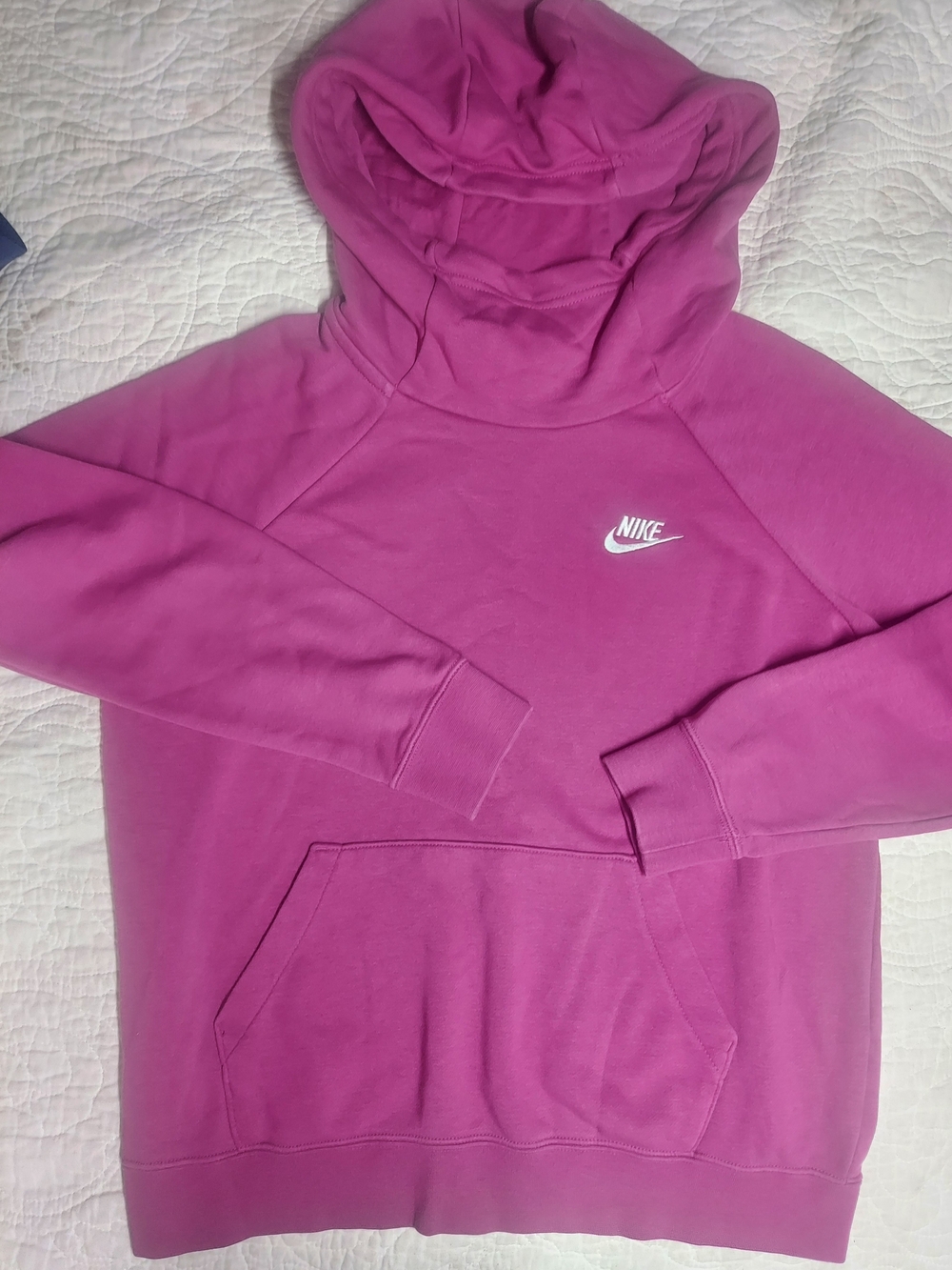 Nike Women's Pink Pullover Hoodie Sweatshirt